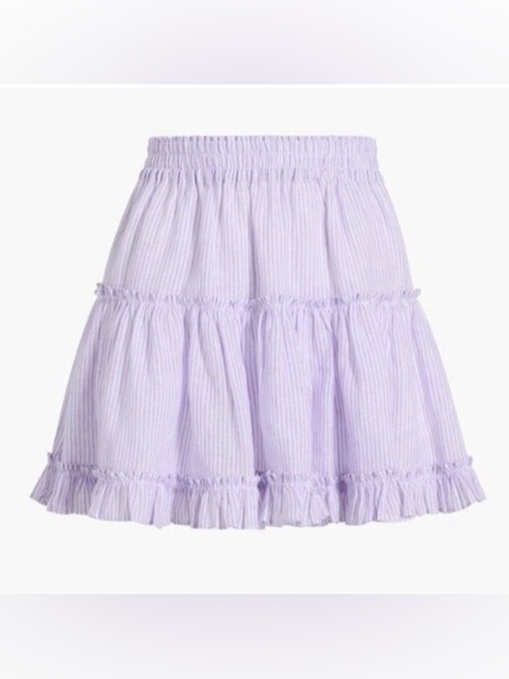 Hill House Paz Skirt in Lilac Stripe